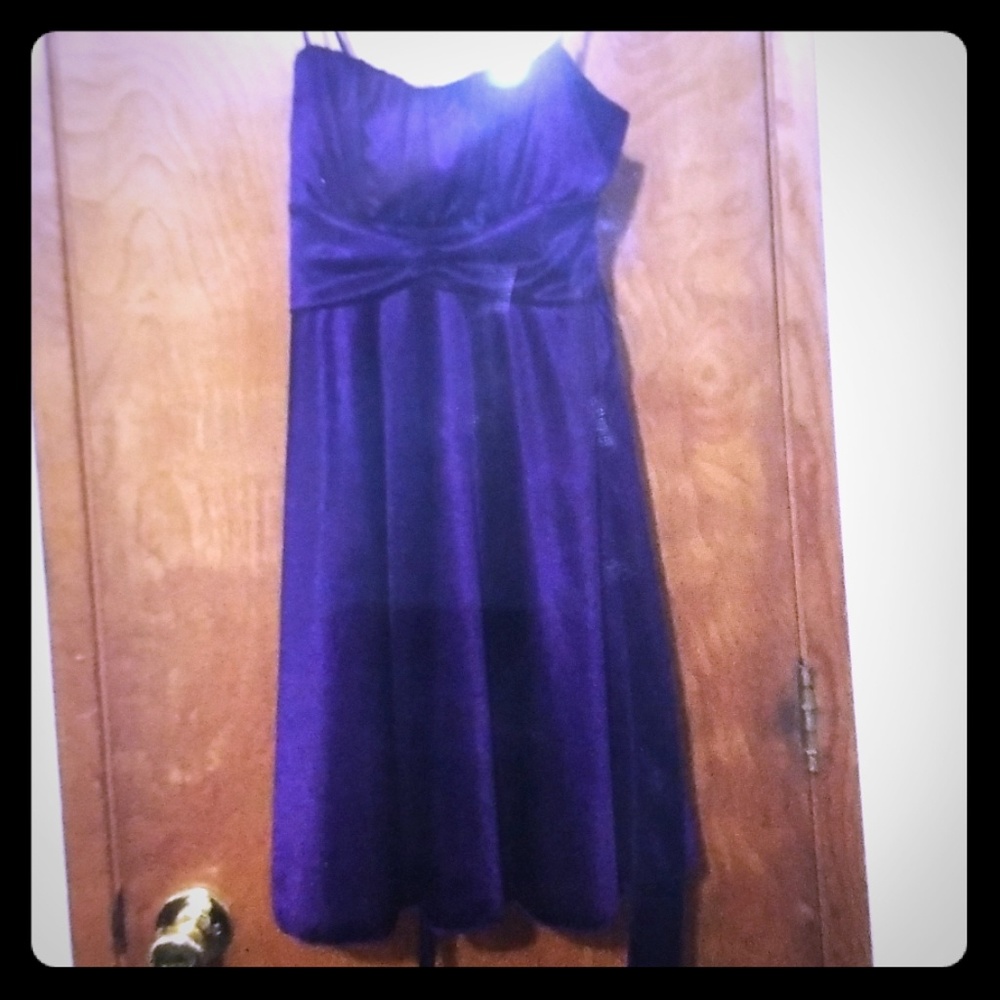 Purple Semi-Formal Dress